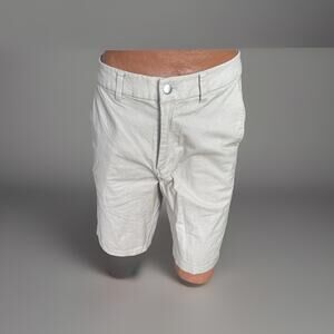 Lululemon Mens Commission Classic Shorts 30” Light Khaki